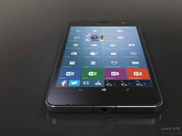 Lumia 850: Display