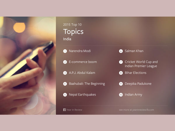 PM Narendra Modi On Top Of Charts On Facebook