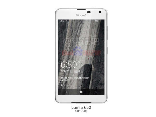 Microsoft Lumia 650 with Windows 10 OS, Average Specs Leaked Online Microsoft Lumia 650 with Windows 10 OS, Average Specs Leaked Online