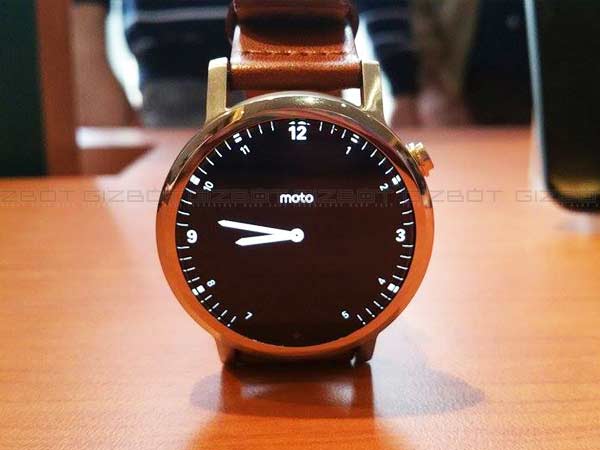 Motorola Launches Moto 360 (2nd Gen) Smartwatch in India