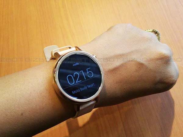 Motorola Launches Moto 360 (2nd Gen) Smartwatch in India