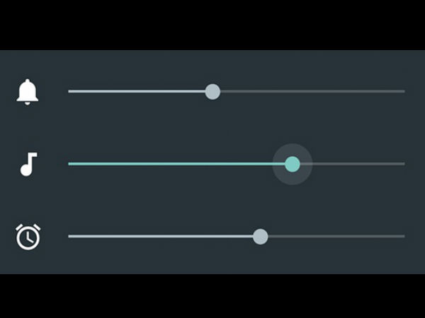Maintain the volume as per your wish