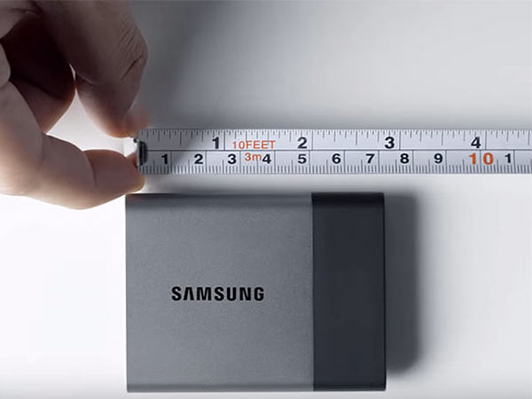 Samsung Shock Resistant Portable SSD T3 launched with 2TB of memory