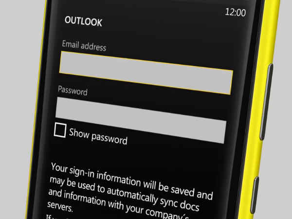 Sign in to Find My Phone for the first time 