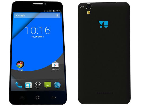 Yu YUREKA PLUS with 5.5-inch Screen, snapdragon 615 SoC, 4G LTE launched for Rs. 9,999