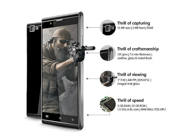 Xolo BLACK 1X with 3GB RAM, 4G LTE launched in India