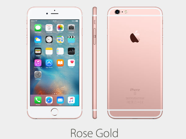 Apple iPhone 6S Plus (Rose Gold, 16 GB)