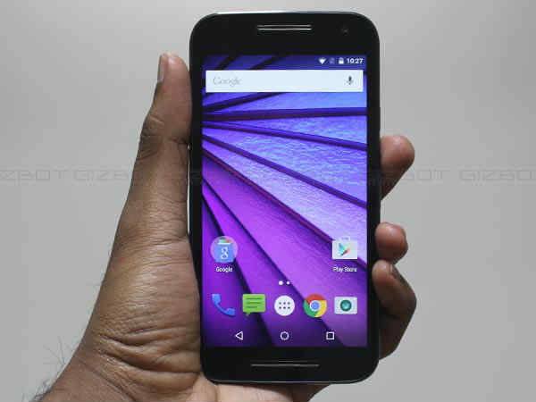 Motorola Moto G3 To Taste Android 6.0 Marshmallow