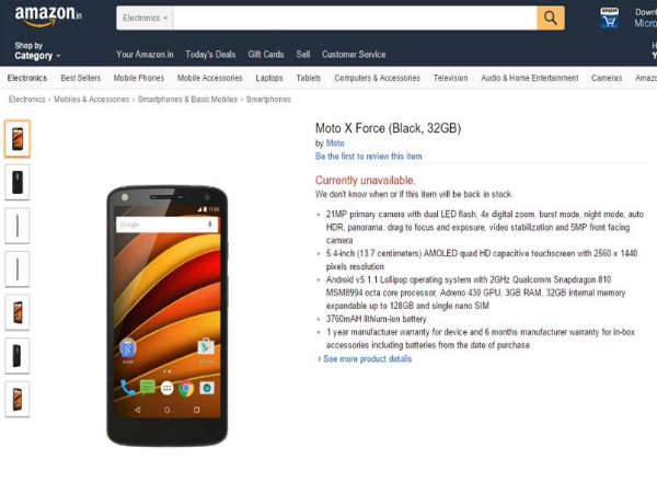 Motorola's Shatter-Proof Display Smartphone Spotted Online
