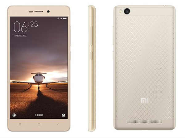 Xiaomi Redmi 3 with Metal Body, Snapdragon 616, 4100mAH battery launch