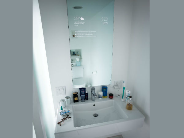 Google Engineer Invented His Own Smart Bathroom Mirror