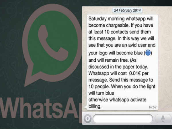 Whatsapp is going to charge you for messages