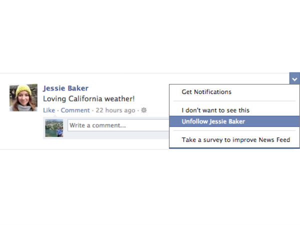 Block annoying content from your feed