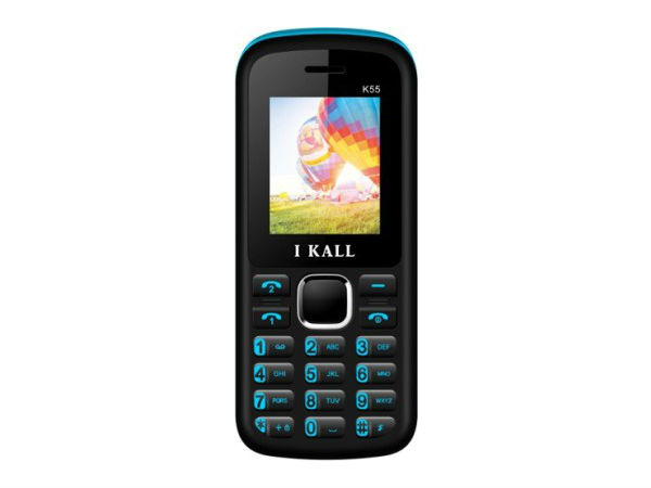 IKall K-11 Dual SIM Mobile (Black & Blue) at Just Rs.495 Only