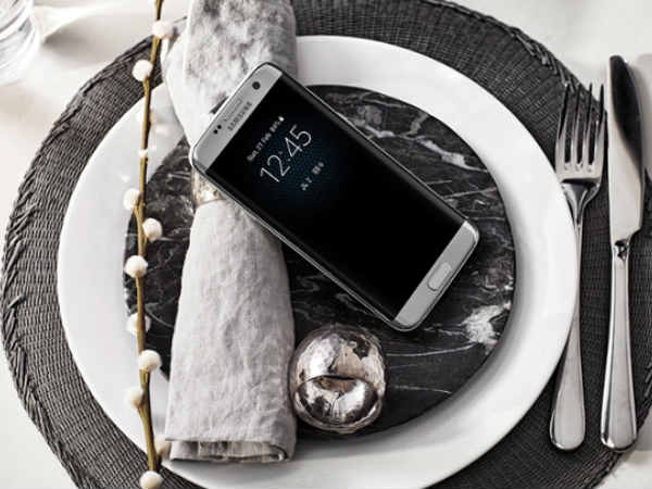 Always on curved display