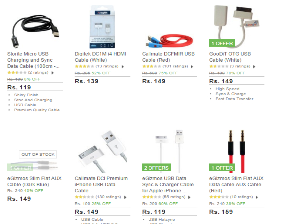 Cables for Smartphones