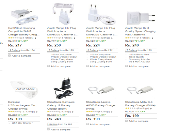 Chargers for Smartphones