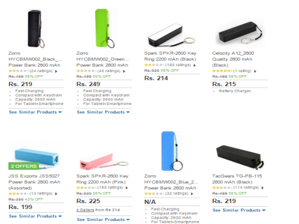 Power Banks for Smartphones