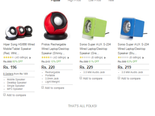 Speakers for smartphones