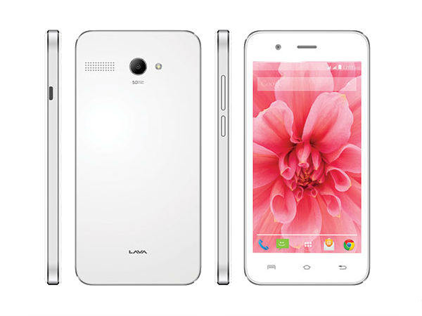 Lava Iris Atom 2 (White) at Just Rs.3,749 Only