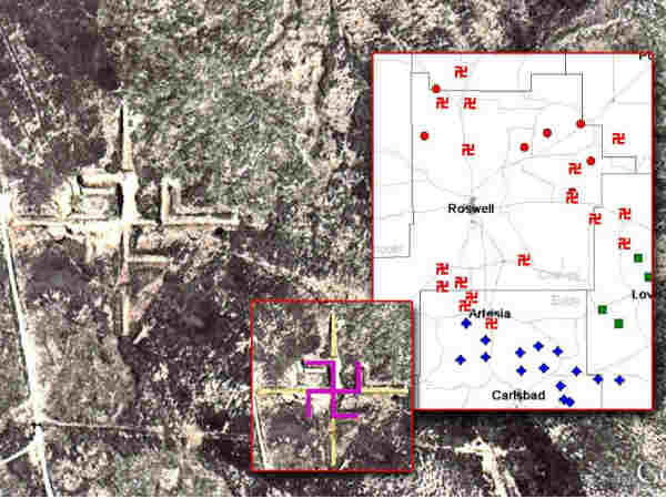 Mysterious Alien Sign Spotted Near Roswell “UFO Crash Site”