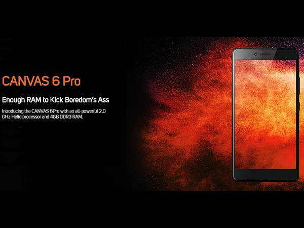 Micromax Canvas 6 Pro Awesome Features