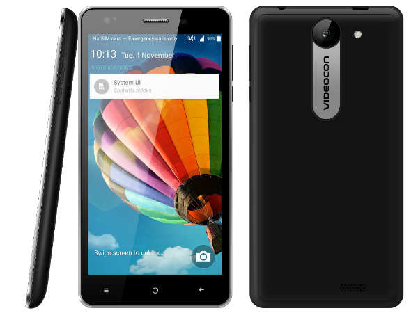 Videocon Krypton V50DA specifications