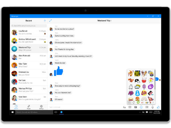 Windows 10 gets new Facebook, Messenger apps