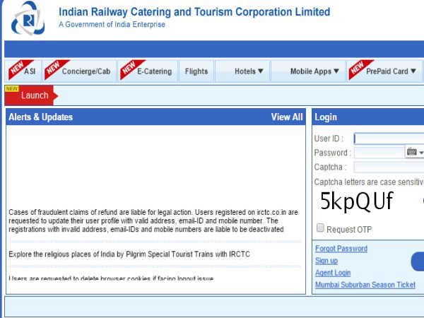IRCTC website not hacked: Official