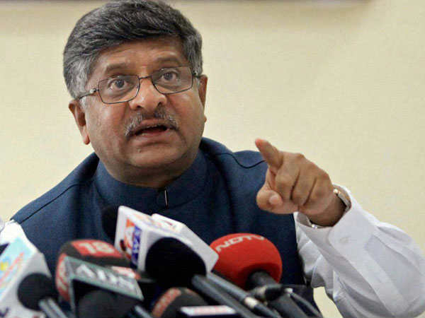 Government will keep a check on service providers: Prasad