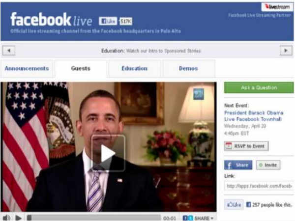 BuzzFeed's interview with Obama on Facebook Live goes blank