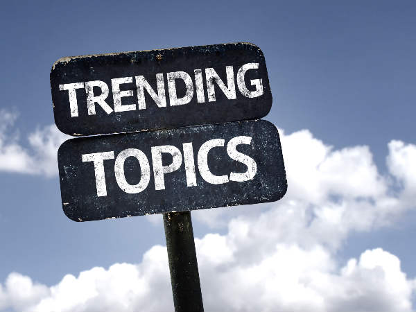 Trending Topics row: Zuckerberg meets leading conservatives