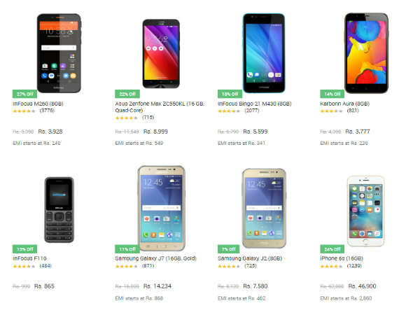 Get Upto 35% Discount On Latest Smartphones From Micromax, Infocus, Apple and More