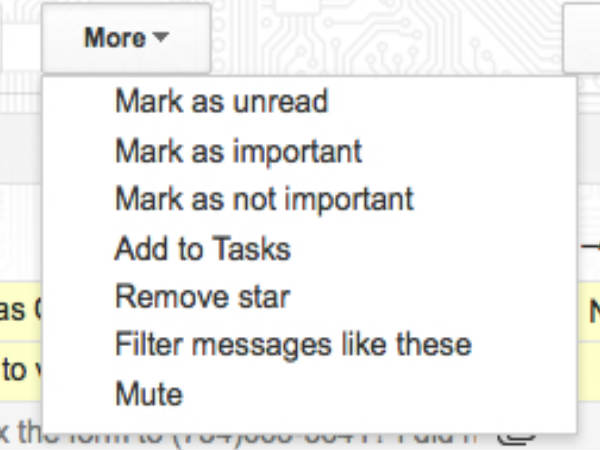 Helps you in marking mails!