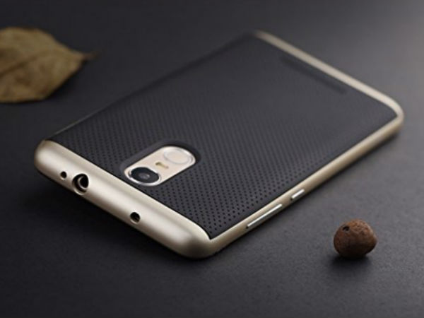 iPaky Hybrid Ultra Thin Shockproof Back + Bumper Case Cover for Xiaomi Mi5 - Grey