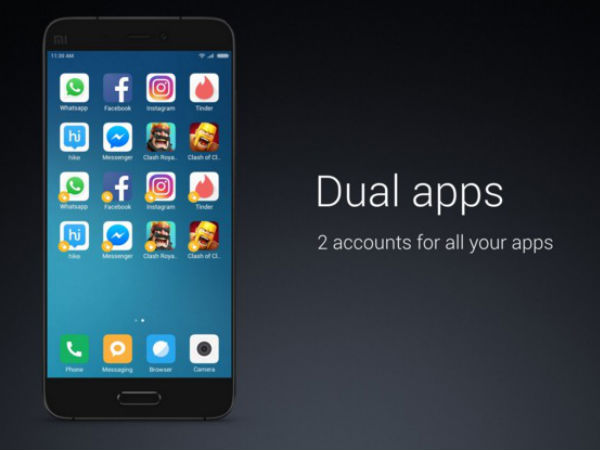 Dual App and Second Space