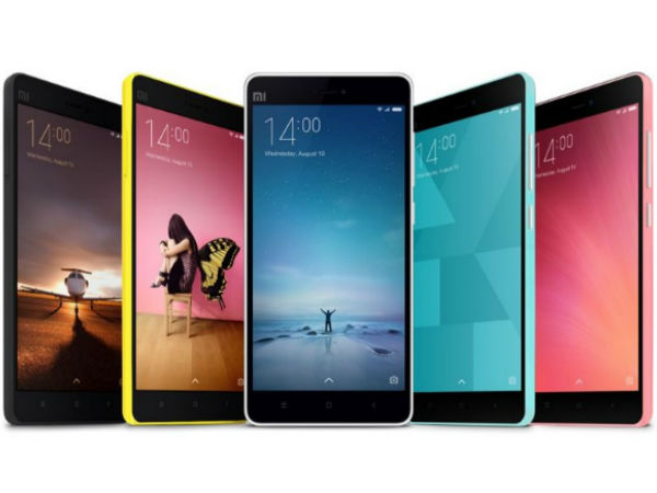List of Xiaomi Smartphones