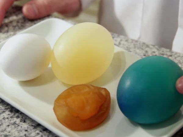 Surprise people with an alien egg