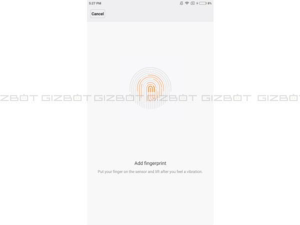 Register Fingerprint