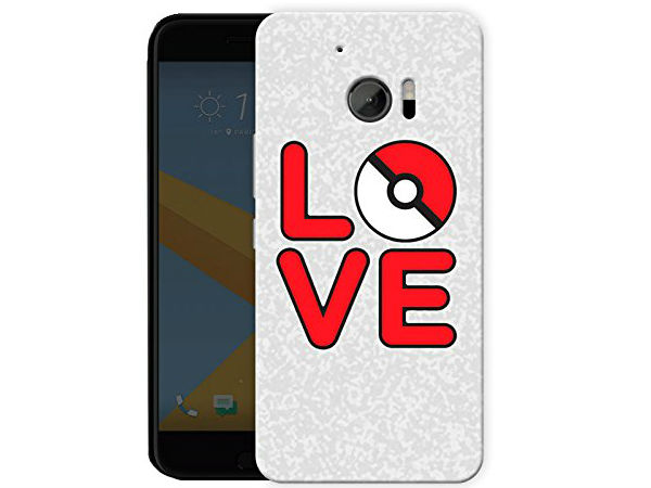 Pokemon Love Printed Designer Mobile Back Cover For HTC 10 at Rs.549 Only