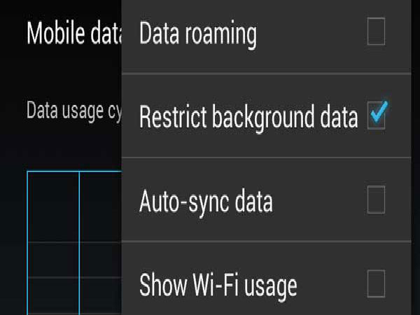 Don't Restrict Background Data 