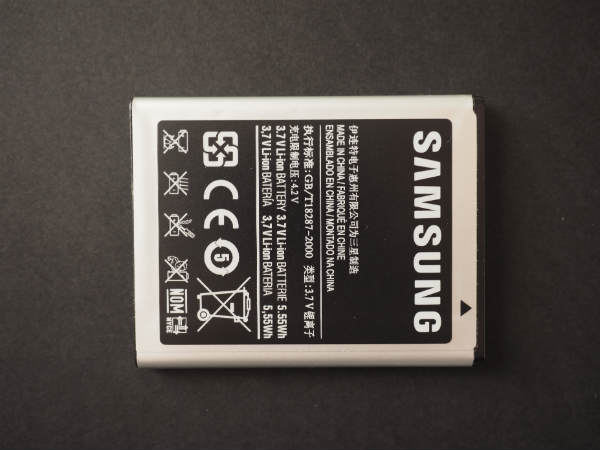 Use only original battery