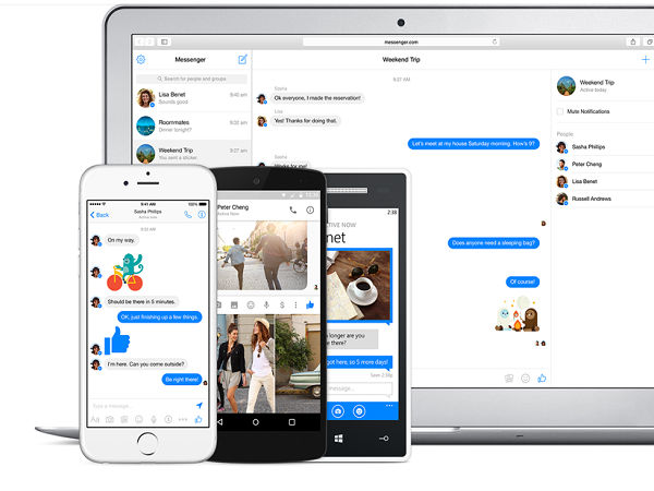 1 Billion users on Facebook Messenger App