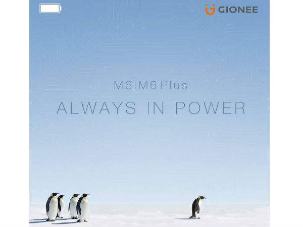 Gionee M6 & M6 Plus Smartphones with a 6,020mAh Battery to Debut Soon!