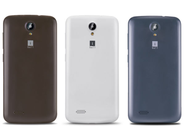 iBall Andi Rider Smartphone Launched at Rs. 4,699 with Curved Display