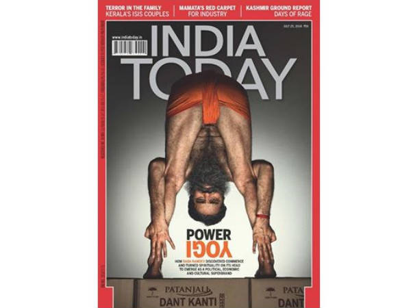 Yoga Guru Ramdev’s magazine cover creates a laughter riot on Twitter