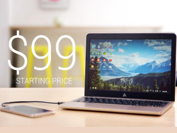 A smart shell that turns your Android phone into a complete laptop!