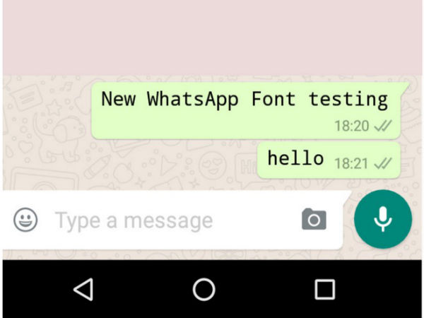 Try This Simple Step to Use the New Font on WhatsApp
