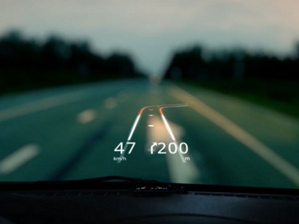 Project a cool augmented reality map on your car's windscreen