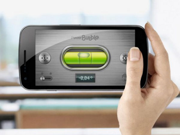 Use your phone as a leveling tool